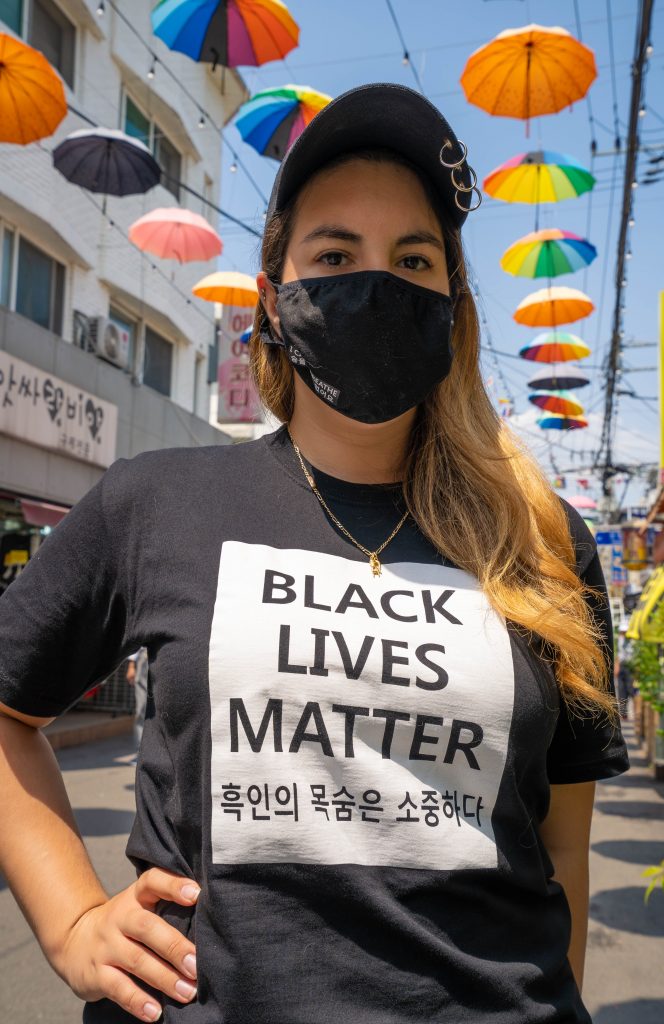 membantu gerakan BLM dari korea