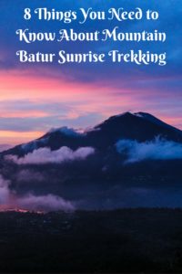 mountain batur sunrise trekking