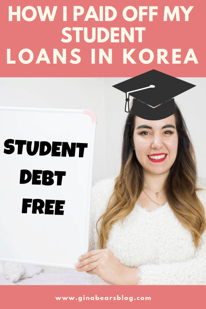 how I paid off my student loans