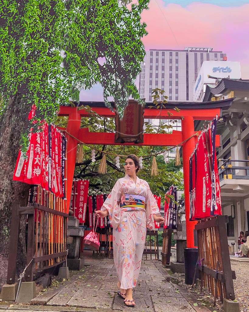 rent a kimono in Osaka