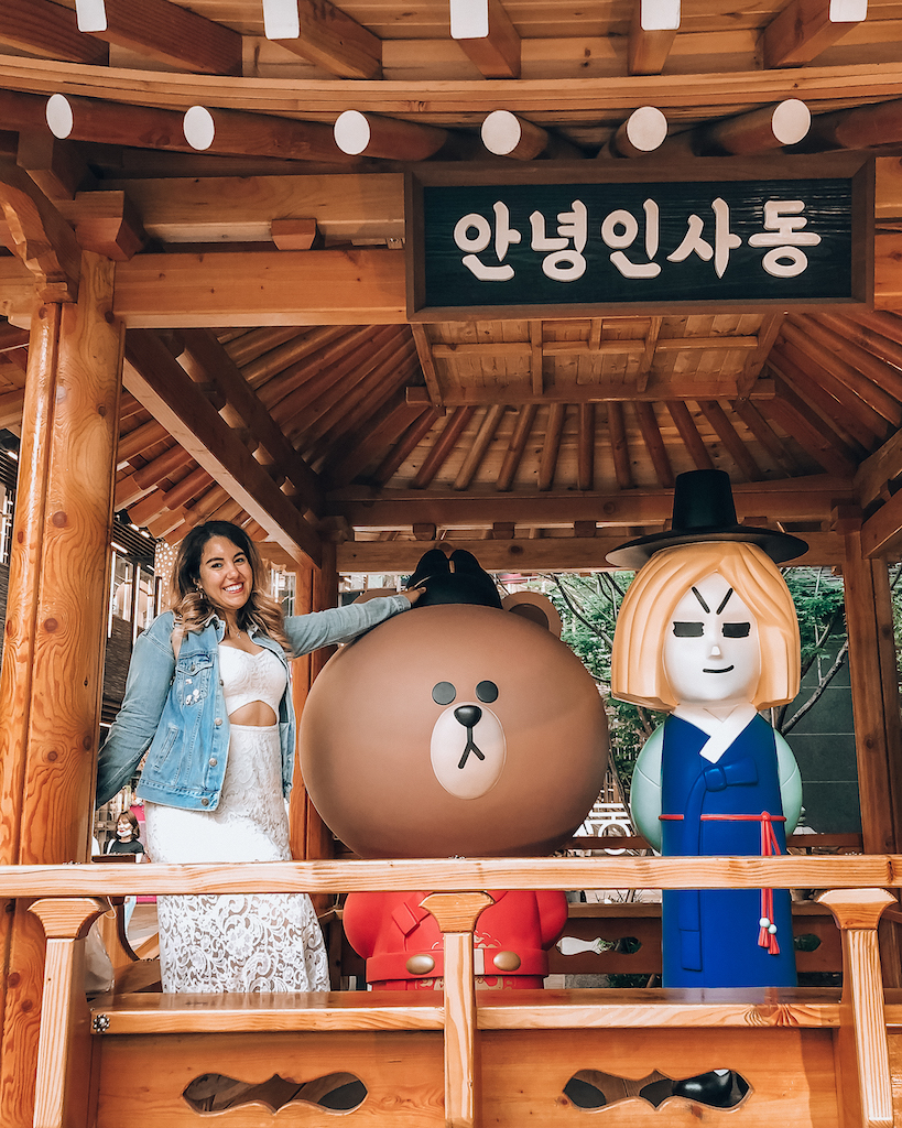 travel itinerary in south korea