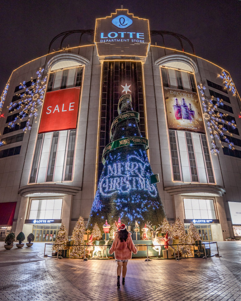 Best Christmas Lights In Seoul - Gina Bear's Blog